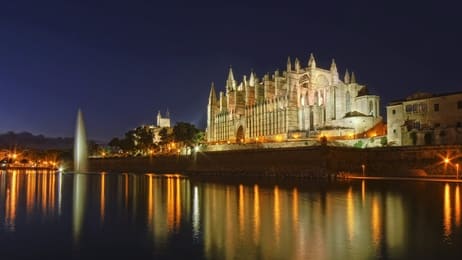 Highlights beim Mallorca-Urlaub. Kathedrale Palma de Mallorca